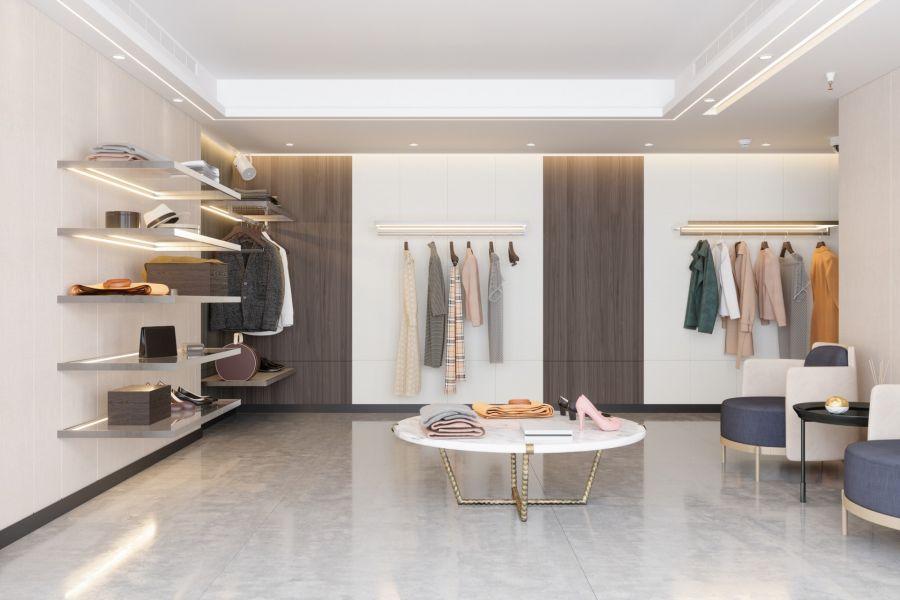 Retail cleaning by Franfer Services Inc